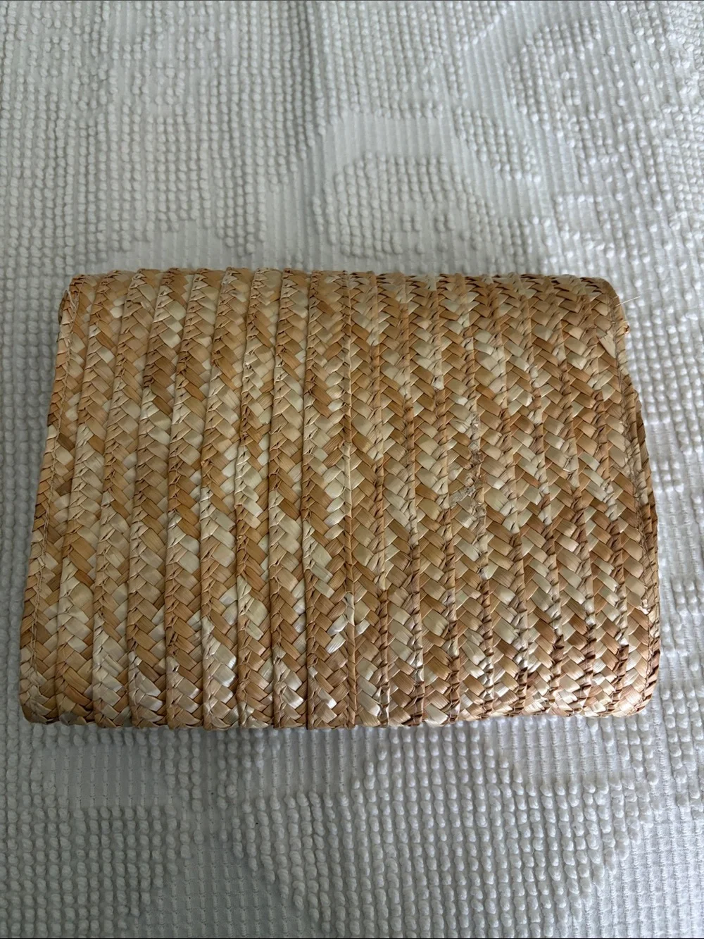 EWC Woven Clutch purse Spring Boho cottagecore perfect for Easter